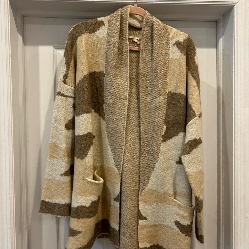 Cozy Camouflage Cardigan